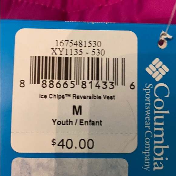 A youth medium Columbia vest - Picture 3 of 3